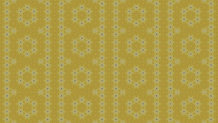 Yellow floral ethnic style seamless pattern for textile and design