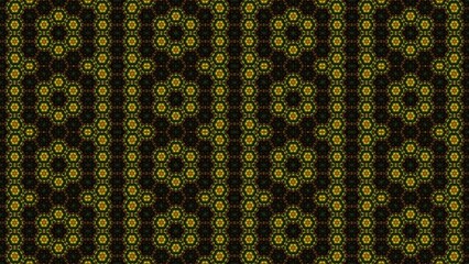 Floral ethnic style seamless pattern for textile and design