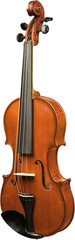 Retro musical single violin
