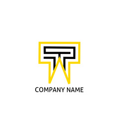 Initials logo TA