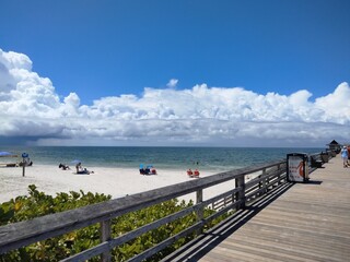 Obraz premium pier on the sea
