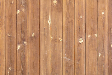 Wooden boards on the fence as a background.