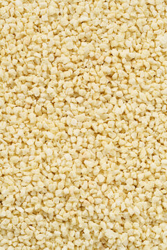 sesame white background close-up
