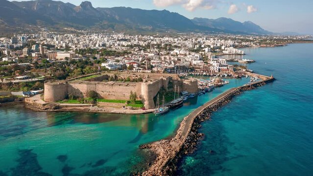 Kyrenia Castle, one of the historical places of Kyrenia