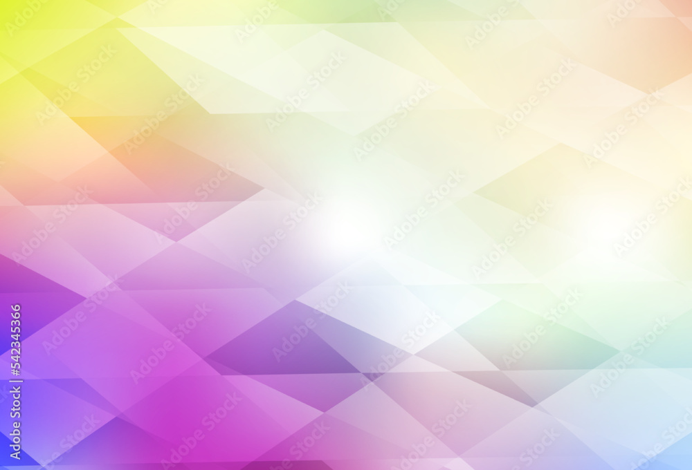 Poster light multicolor vector texture in rectangular style.