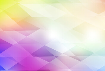 Light Multicolor vector texture in rectangular style.