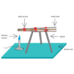 Push and Pull force vector illustration. Force, motion and friction concept. Easy science for kids. Educational illustrated scene.