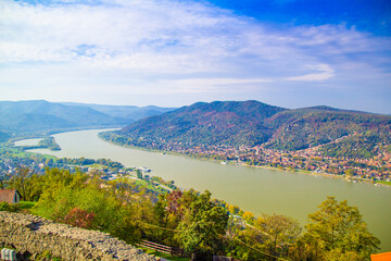 View of Bend of Danube in Hungary
