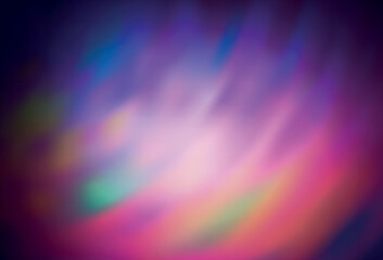 Dark Pink, Green vector abstract blurred background.