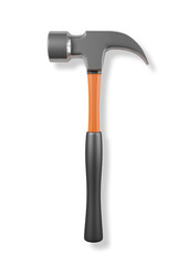 Hammer isolated on the white background