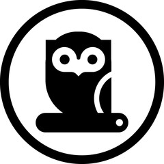 Owl bird symbol