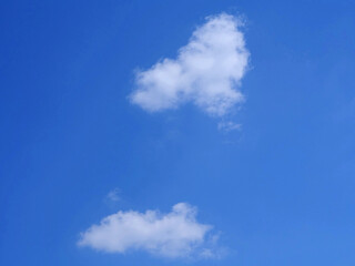 blue sky with clouds