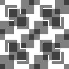 Modern background |minimal design black and white seamless pattern 