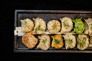 Gefüllte Teigtaschen / Dumplings / Gyoza