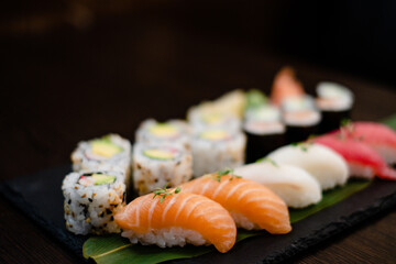 Gemischter Sushi Teller