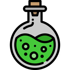 potion filled outline icon