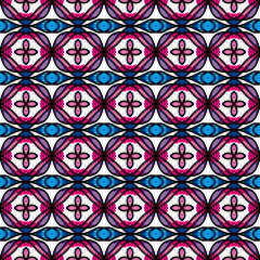 seamless pattern with shapes