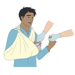 How to do a step-by-step emergency first aid procedure