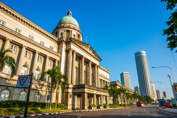 Obraz premium Old Courthouse in Singapore