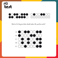 Practice Questions Worksheet for Education and IQ Test. Intelligence questions, Find next - puzzle questions