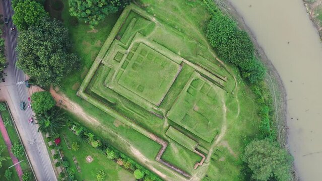 Govinda Vita at Mahasthangarh is another archaeological spot from the great Mahasthangarh of Bogra. This is also at Shibganj, and just opposite of the Mahastangarh Museum.