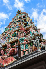 Primeval Hindu Temple Of Sri Veeramakaliamman, Little India, Singapore