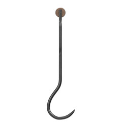 3d rendering illustration of an hay hook