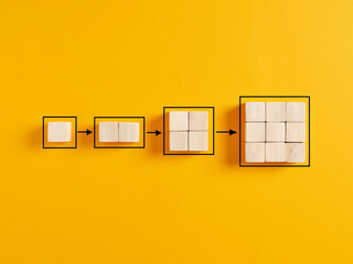 Business workflow and process automation flowchart.