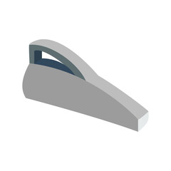 Hand car vacuum cleaner, isolated on a white background. Hand car vacuum cleaner vector illustration