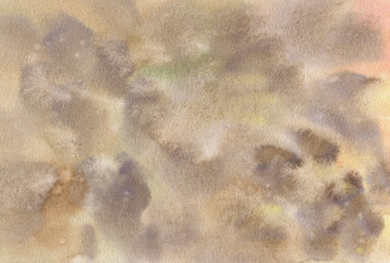 abstract watercolor background. Ink stain on wet paper.