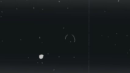 Dark old vintage FIlm Grain texture in vector