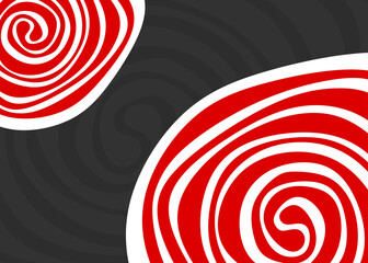 Abstract background with swirl line pattern and with some copy space area