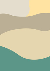 Obraz premium background with waves