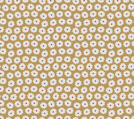 Abstract universal floral seamless pattern, vector