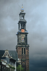 Fototapeta na wymiar Church in Amsterdam