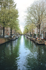 Fototapeta na wymiar Amsterdam canal
