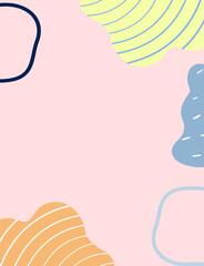 background with shells