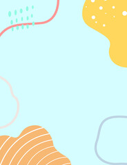 background with sea shells and sand