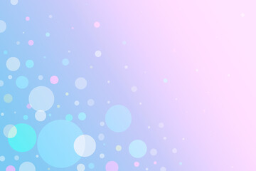 abstract background with bubbles