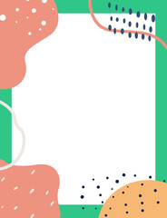 background with frame