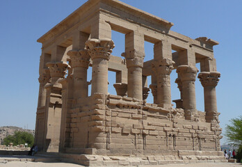 Obraz premium Philae temple in Aswan - Egypt