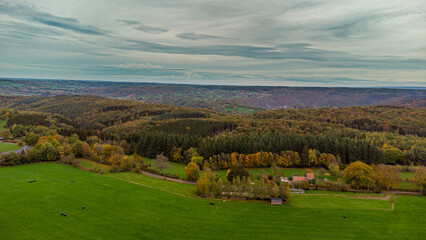 Fototapeta premium Panorama des ardennes