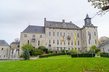Fototapeta na wymiar le château d'harzé