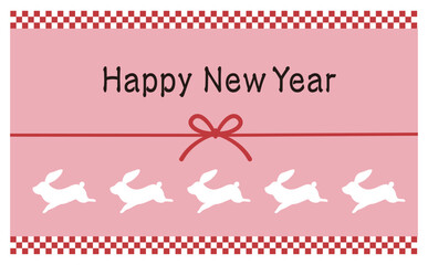 イラスト素材　のし風デザイン