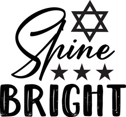 Hanukkah T Shirt Design, Hanukkah SVG T Shirt Design