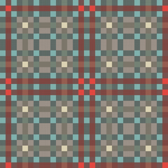 Decorative tartan plaid tiles pattern illustration