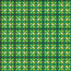 Fototapeta premium Decorative tartan plaid tiles pattern illustration