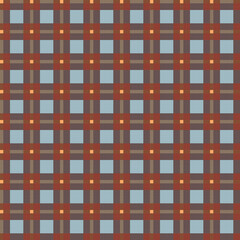 Decorative tartan plaid tiles pattern illustration