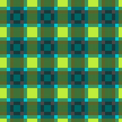 Decorative tartan plaid tiles pattern illustration
