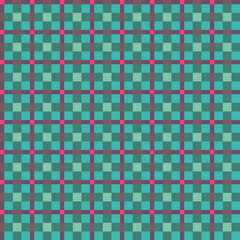 Decorative tartan plaid tiles pattern illustration